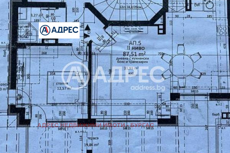 Продаја  2 спаваће собе Бургас , Вазраждане , 142 м2 | 64771231 - слика [2]