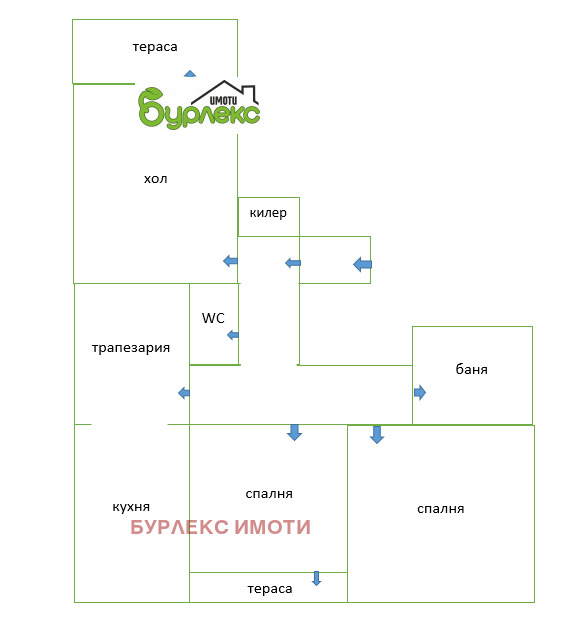 Продава 3-СТАЕН, гр. Варна, Зимно кино Тракия, снимка 1 - Aпартаменти - 48604086