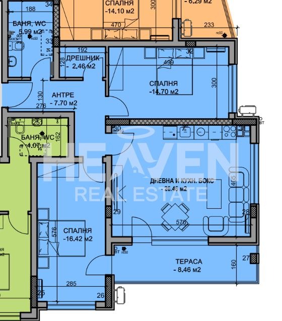 Продава 3-СТАЕН, гр. Пловдив, Христо Смирненски, снимка 2 - Апартаменти - 54480012