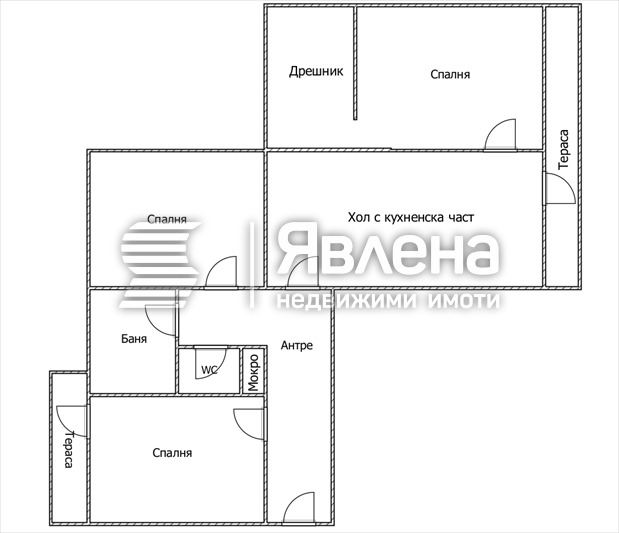 Продава 4-СТАЕН, гр. София, Изток, снимка 2 - Апартаменти - 53991825