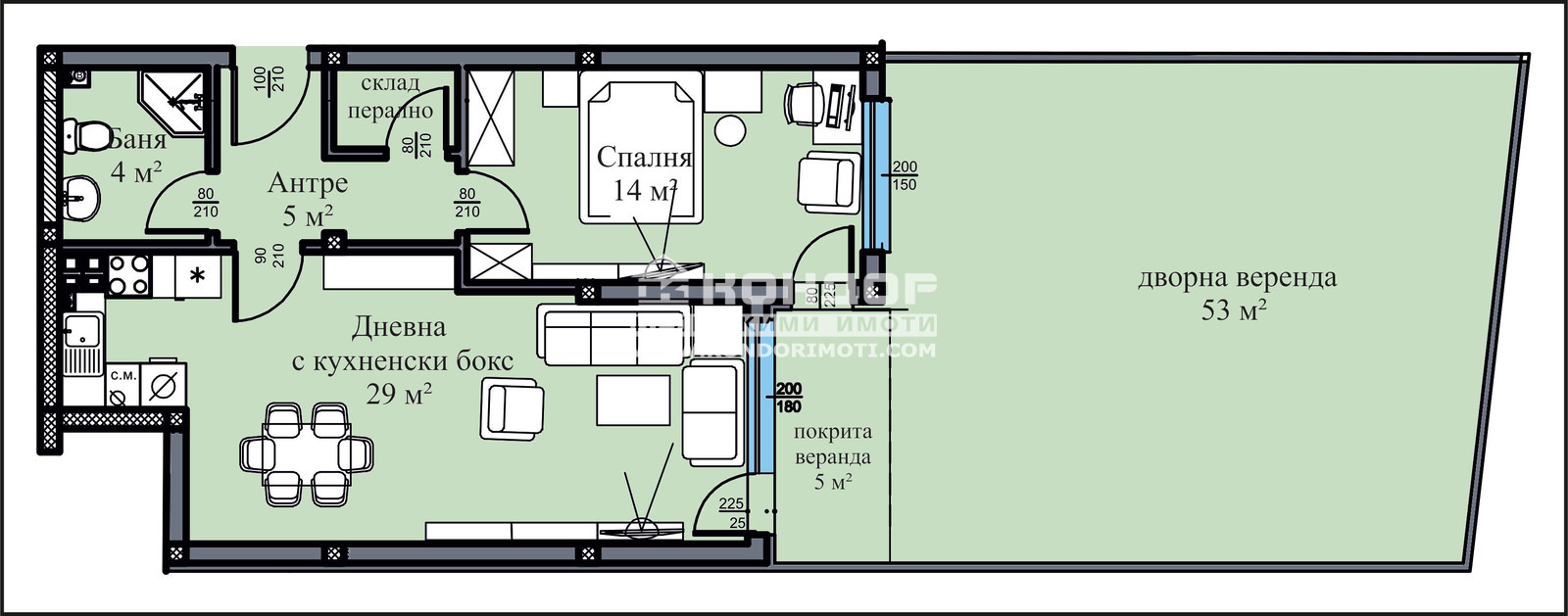 Продава 2-СТАЕН, гр. Пловдив, Кючук Париж, снимка 2 - Апартаменти - 42585705
