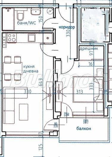На продаж  1 спальня Варна , к.к. Чайка , 63 кв.м | 13816448 - зображення [4]