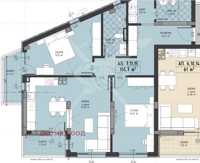 Продава 3-СТАЕН, гр. Пловдив, Христо Смирненски, снимка 1 - Aпартаменти - 47435360