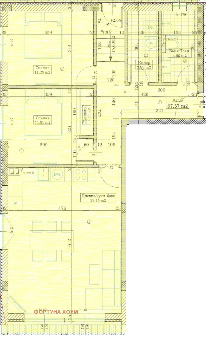 Продава 3-СТАЕН, гр. Варна, м-т Евксиноград, снимка 2 - Aпартаменти - 49167265