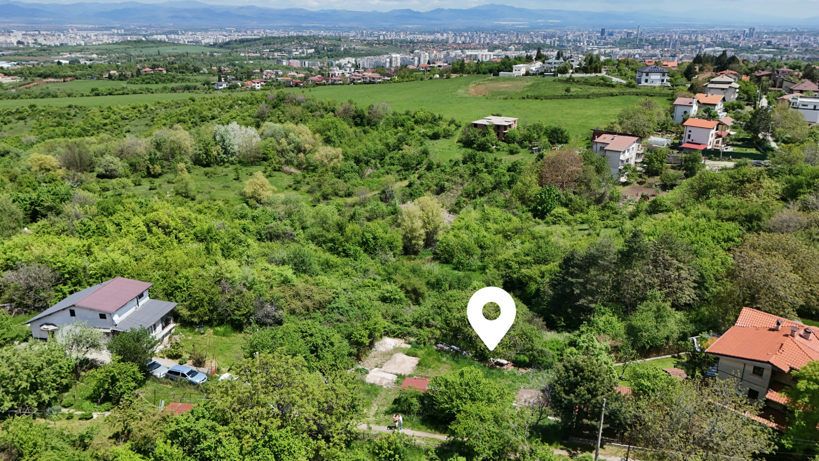 Продава ПАРЦЕЛ, гр. София, Горна баня, снимка 2 - Парцели - 53137744