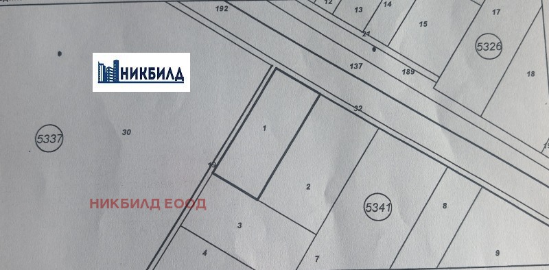 Продава ПАРЦЕЛ в град София, гр. Нови Искър - 2315 кв.м / 92 600 € » 181 109.86 лв., НИКБИЛД ЕООД