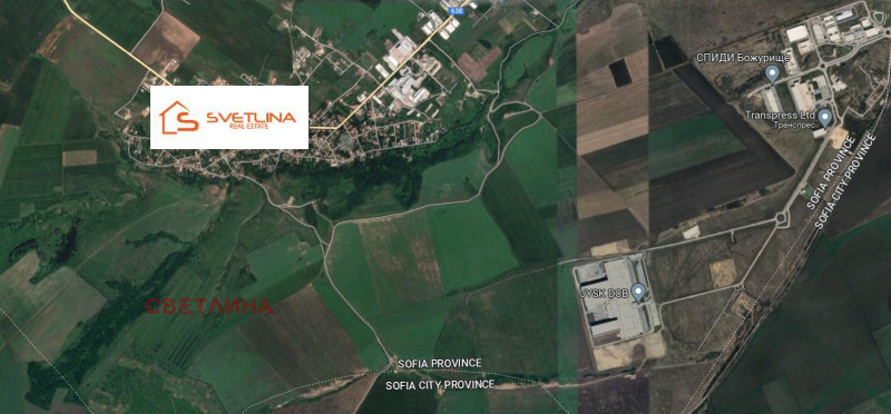 Продава ПАРЦЕЛ в област София, с. Гурмазово - 2855 кв.м / 70 000 € » 136 908.10 лв., СВЕТЛИНА