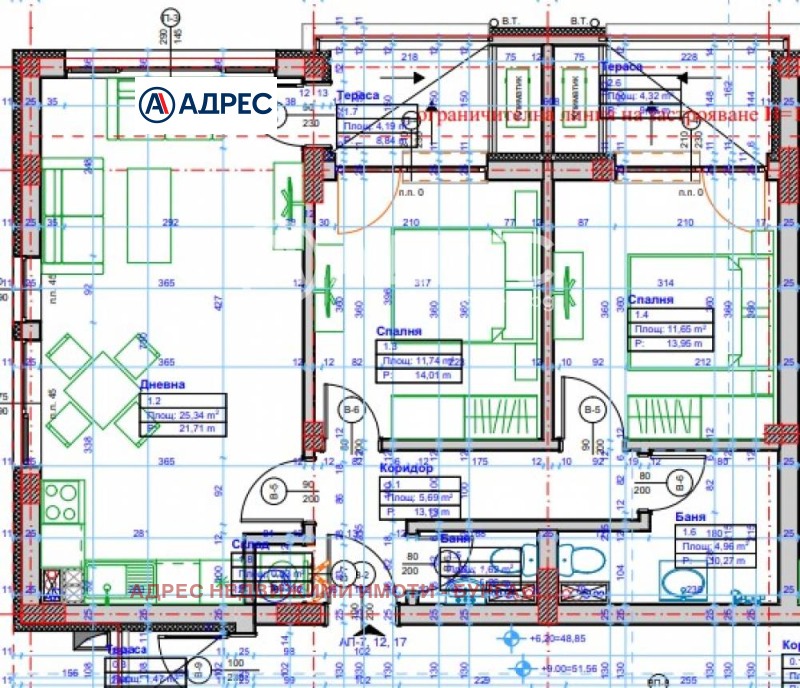 Продава 3-СТАЕН, гр. Бургас, област Бургас, снимка 1 - Aпартаменти - 47617444