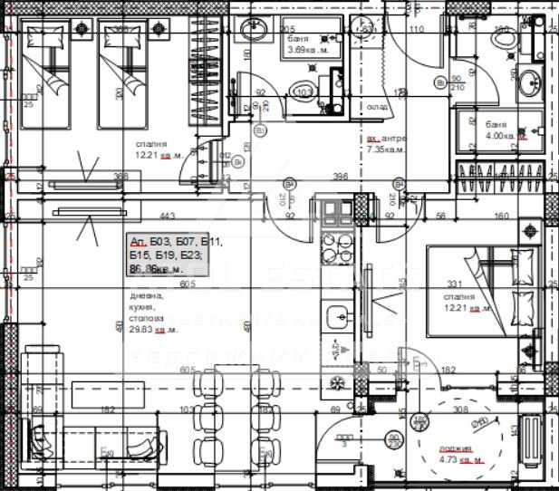 Продава 3-СТАЕН, гр. Пловдив, Южен, снимка 2 - Апартаменти - 54146679
