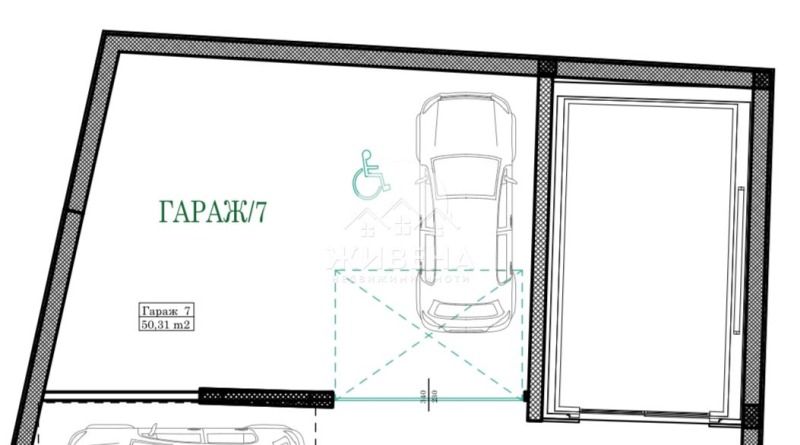 Продава ГАРАЖ, ПАРКОМЯСТО, гр. Варна, Операта