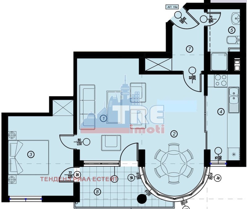 Продава 2-СТАЕН, гр. София, Манастирски ливади, снимка 12 - Aпартаменти - 47338351