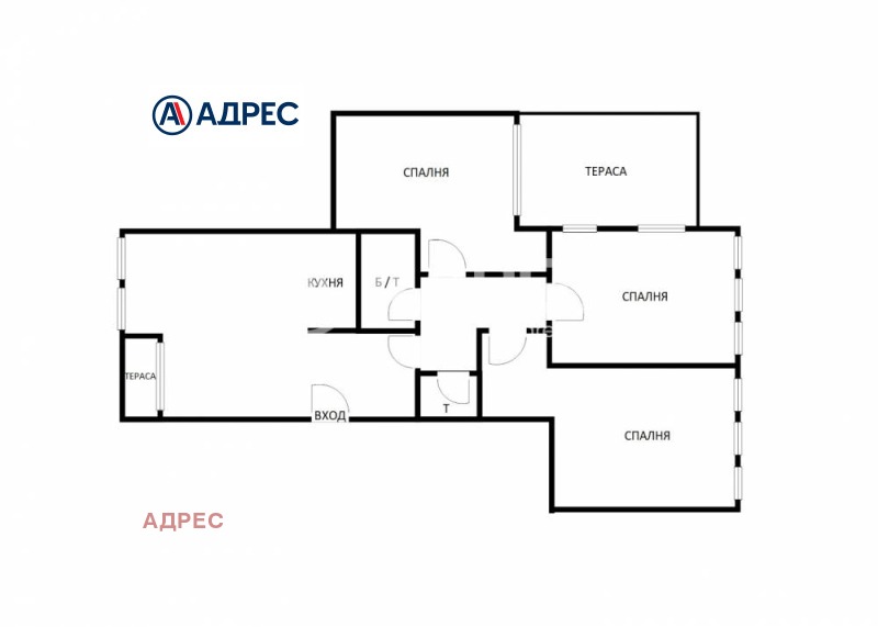 Продава 3-СТАЕН, гр. Варна, Лятно кино Тракия, снимка 4 - Апартаменти - 53172990
