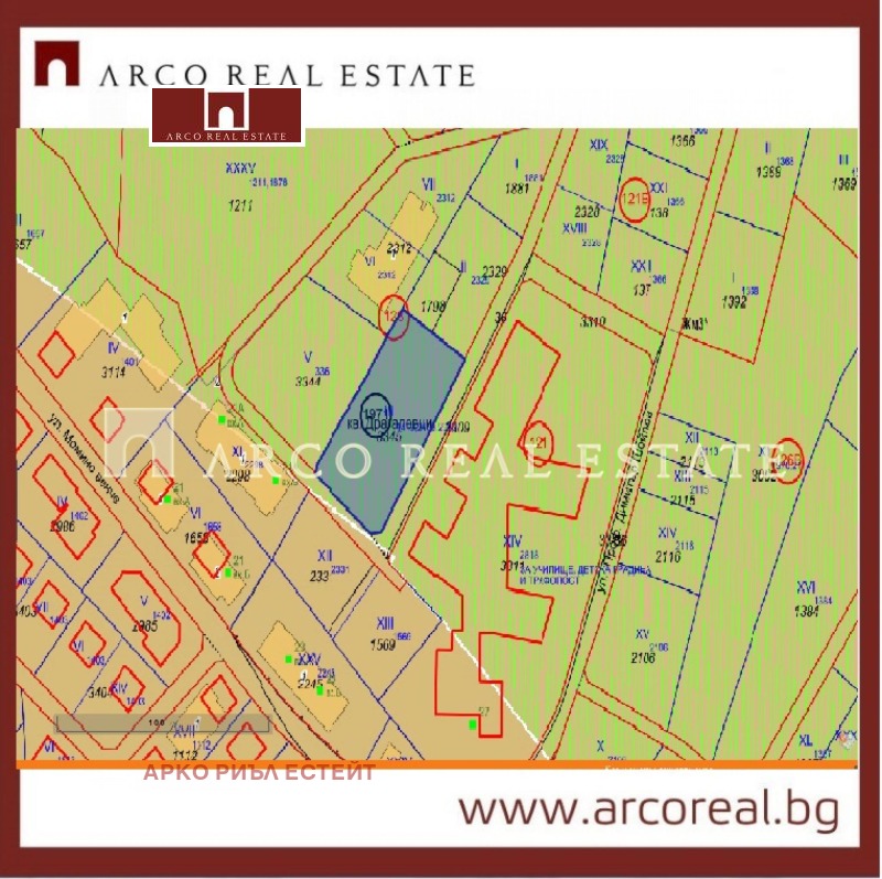 À venda  Trama Sofia , Dragalevci , 2741 m² | 38002774