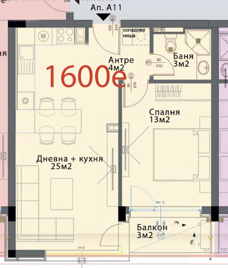 Продава  2-стаен град София , Модерно предградие , 67 кв.м | 60469695 - изображение [3]