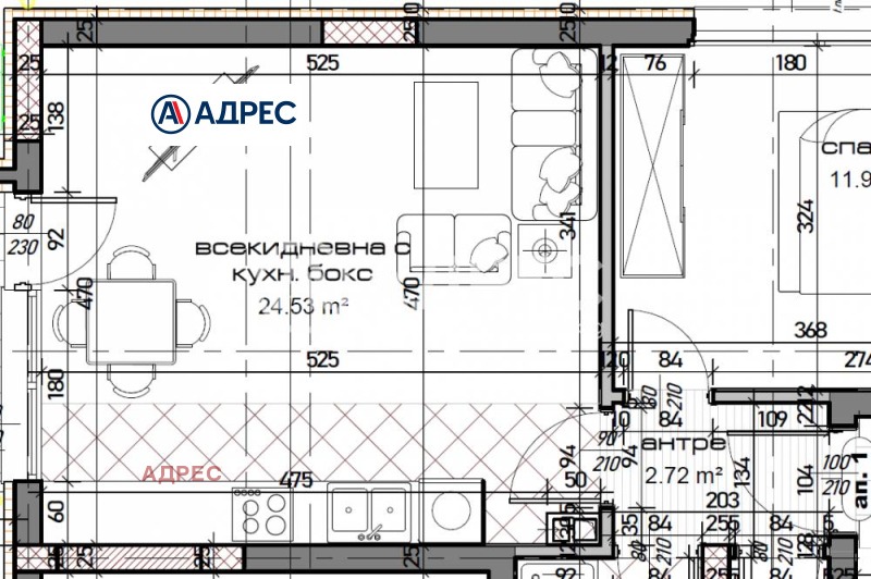 Te koop  1 slaapkamer Varna , Mladost 1 , 69 m² | 36605576 - afbeelding [3]