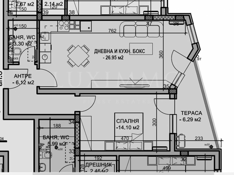 Продава 2-СТАЕН, гр. Пловдив, Христо Смирненски, снимка 4 - Апартаменти - 52723878