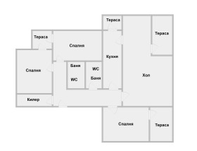 Mais de 3 quartos Mladost 1, Varna 11