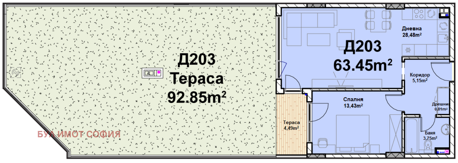 Продава 2-СТАЕН | Imot.bg — изображение 2