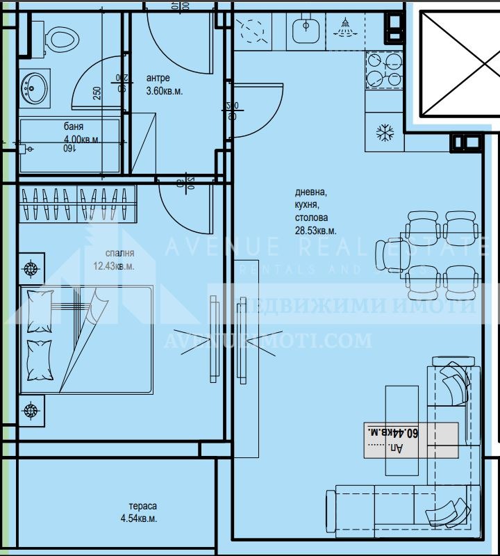 Zu verkaufen  1 Schlafzimmer Plowdiw , Karschijaka , 70 qm | 32161243 - Bild [2]
