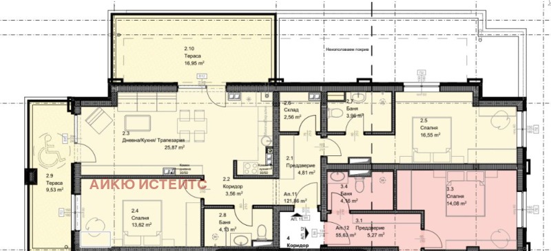 Te koop  2 slaapkamers Sofia , Ovtsja kupel , 145 m² | 27157269 - afbeelding [3]