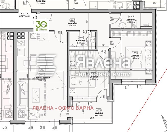 Продава 3-СТАЕН, гр. Варна, м-т Пчелина, снимка 2 - Апартаменти - 56170051