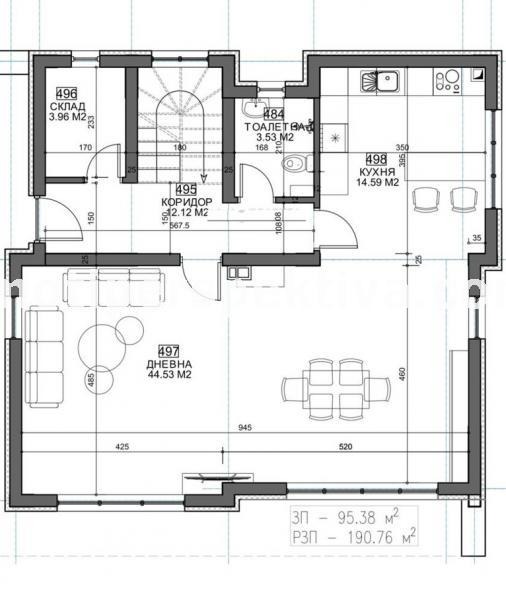 Продава КЪЩА, с. Строево, област Пловдив, снимка 4 - Къщи - 48364554