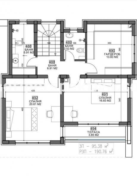 Продава  Къща област Пловдив , с. Строево , 191 кв.м | 50916163 - изображение [5]