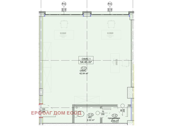 Продава ПРОМ. ПОМЕЩЕНИЕ, гр. Русе, Здравец Изток