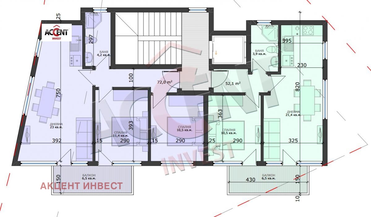 Продава 3-СТАЕН, гр. Варна, к.к. Чайка, снимка 2 - Апартаменти - 56621387