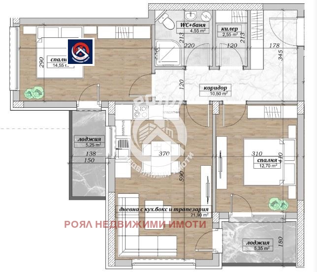 Продава 3-СТАЕН, гр. Пловдив, Беломорски, снимка 3 - Aпартаменти - 49320586