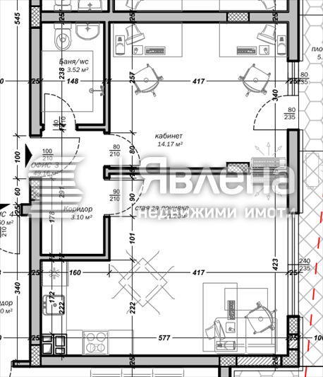 In vendita  Ufficio Varna , Mladost 2 , 58 mq | 75280661 - Immagine [7]