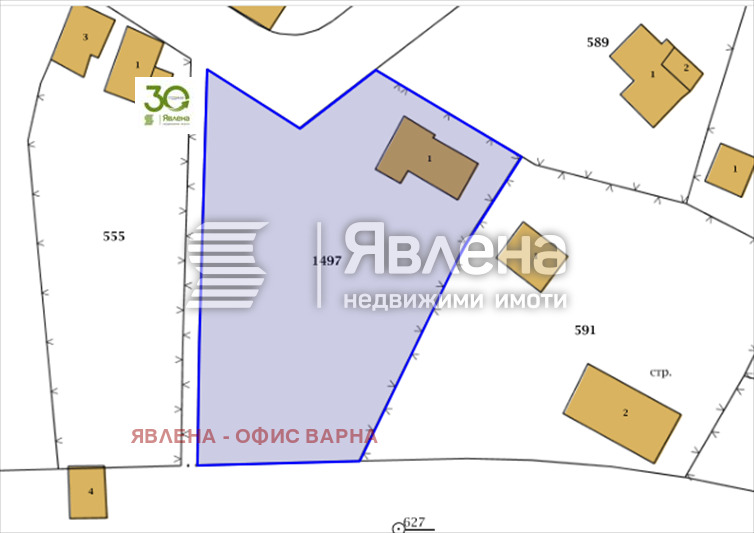 Til salgs  Plott Varna , Sveti Nikola , 1340 kvm | 40947035 - bilde [2]