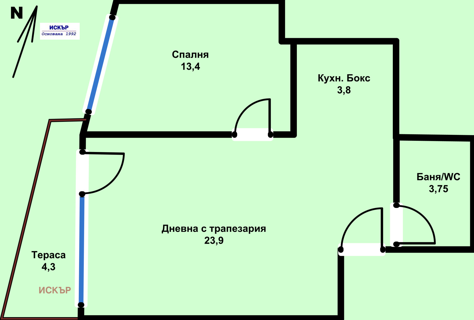 Продава 2-СТАЕН, гр. София, Люлин 6, снимка 3 - Апартаменти - 54573034
