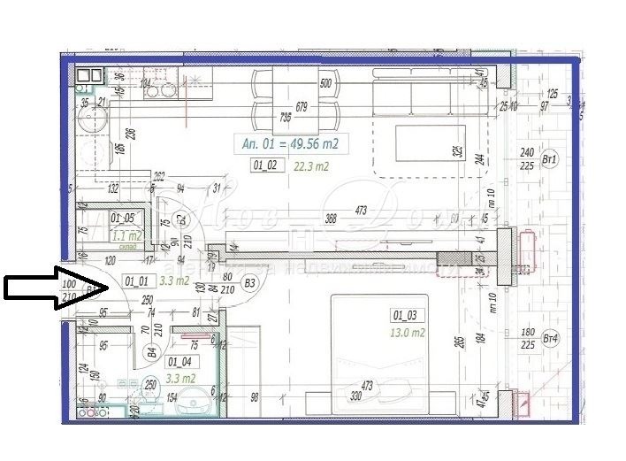 Продава 2-СТАЕН, гр. София, Малинова долина, снимка 2 - Aпартаменти - 48894715