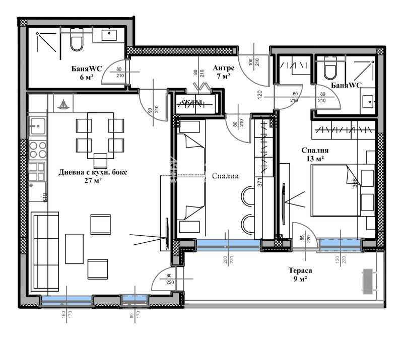 Продава 3-СТАЕН, гр. Пловдив, Въстанически, снимка 2 - Aпартаменти - 41549859