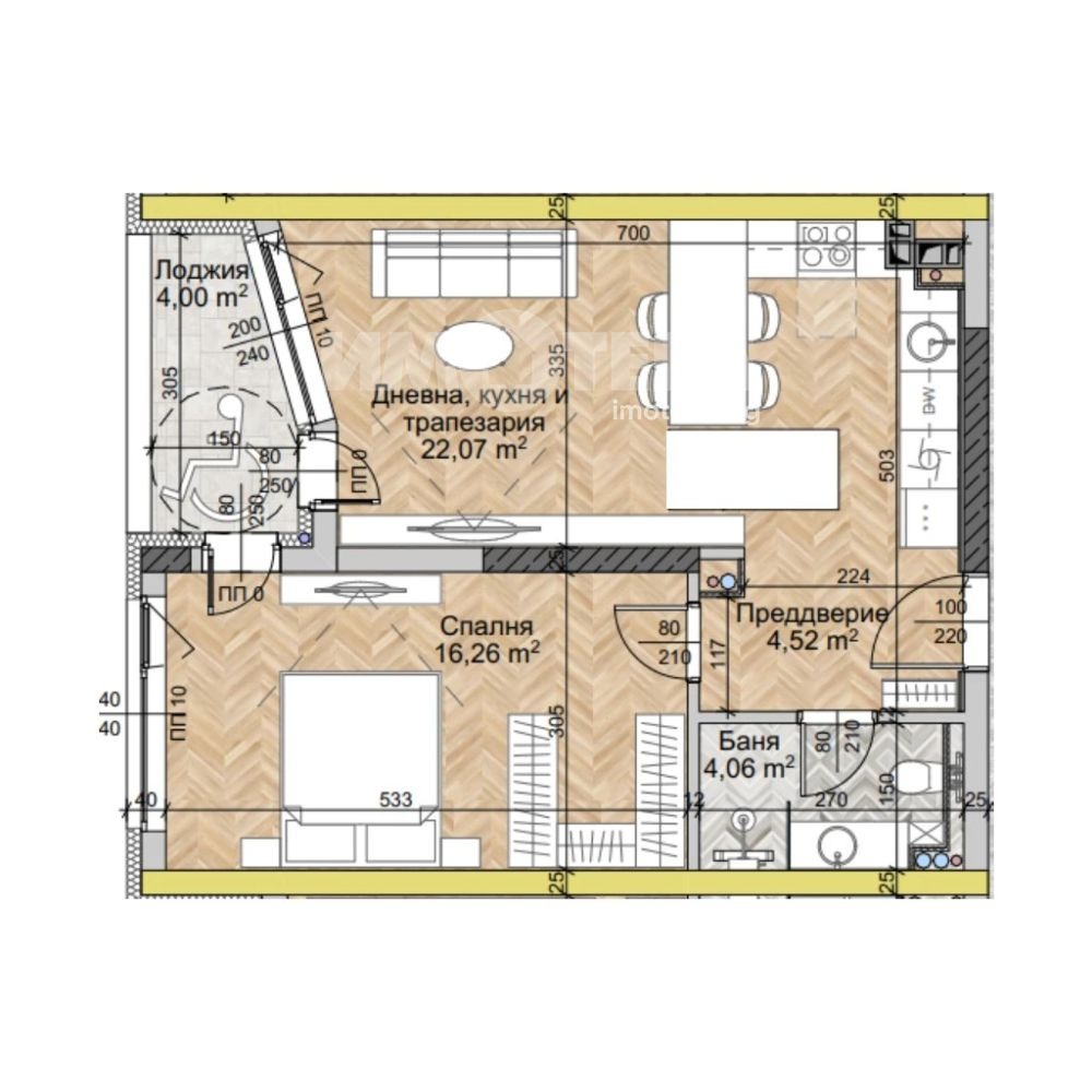 Продава 2-СТАЕН, гр. София, Люлин 2, снимка 2 - Апартаменти - 52640622