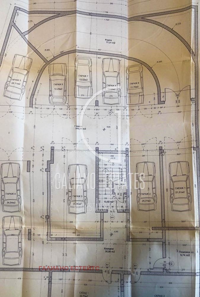 Продава ГАРАЖ, ПАРКОМЯСТО, гр. София, Лозенец, снимка 2 - Гаражи и паркоместа - 52368826
