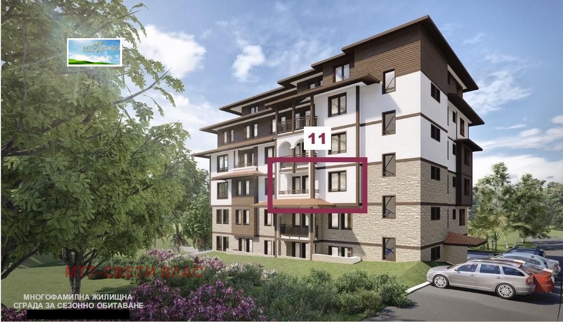 Продава 2-СТАЕН, гр. Свети Влас, област Бургас, снимка 2 - Апартаменти - 53152237