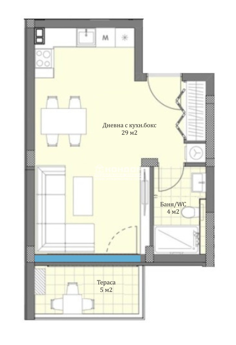 Продава  1-стаен град Пловдив , Остромила , 53 кв.м | 79436254 - изображение [6]