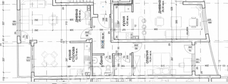 Продава 2-СТАЕН, гр. София, Манастирски ливади, снимка 2 - Aпартаменти - 47996250