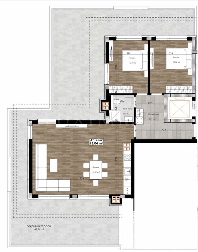 Na sprzedaż  2 sypialnie Plowdiw , Ostromila , 204 mkw | 48763214 - obraz [10]