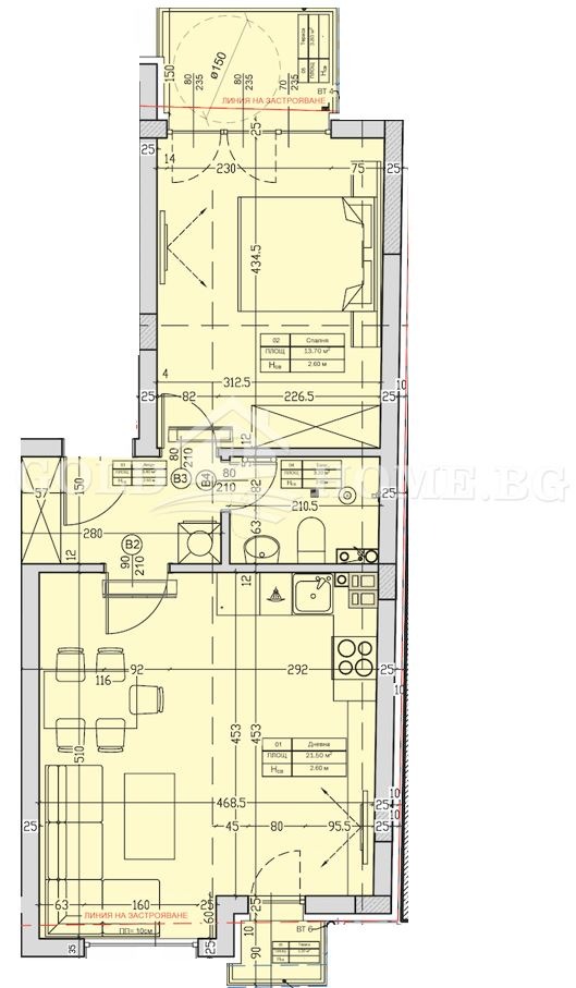 Продава 2-СТАЕН, гр. Пловдив, Съдийски, снимка 3 - Aпартаменти - 48751485