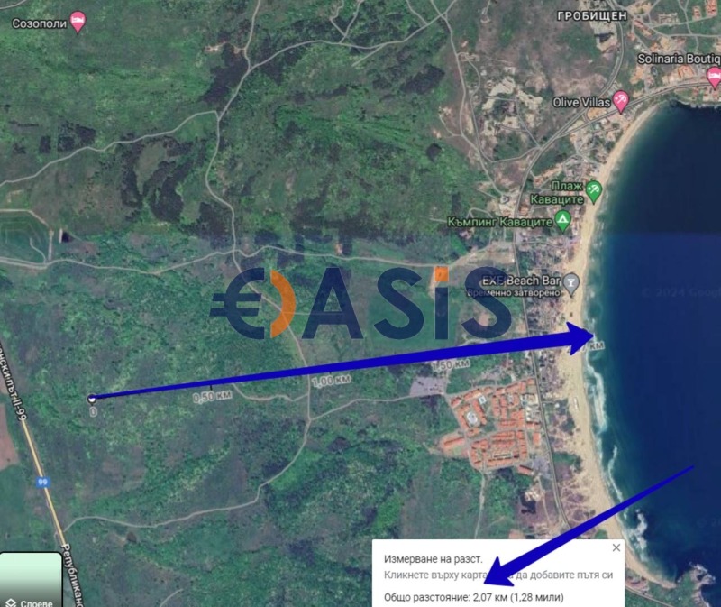 Till salu  Komplott region Burgas , Sozopol , 10499 kvm | 98283452 - bild [9]