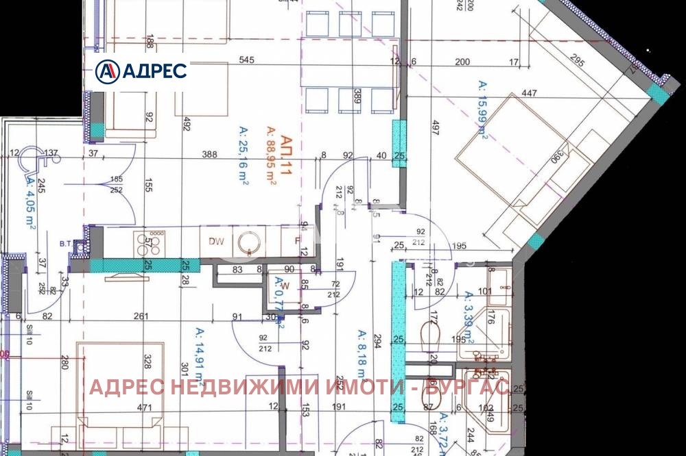 Продава 3-СТАЕН, гр. Бургас, Братя Миладинови
