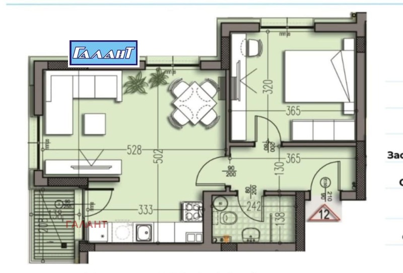 Продава 2-СТАЕН, гр. Варна, Левски 2