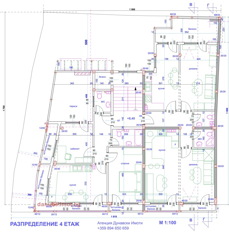 Продава 3-СТАЕН, гр. Русе, Център, снимка 4 - Aпартаменти - 49404576