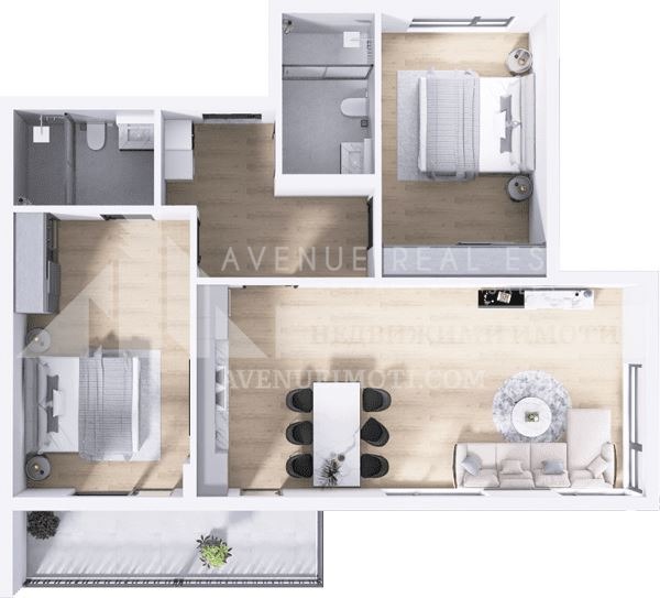 Продава  3-стаен град Пловдив , Христо Смирненски , 108 кв.м | 75801122 - изображение [3]