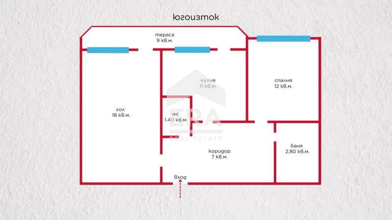 Na prodej  2 ložnice Targovište , Centar , 69 m2 | 94350913 - obraz [13]