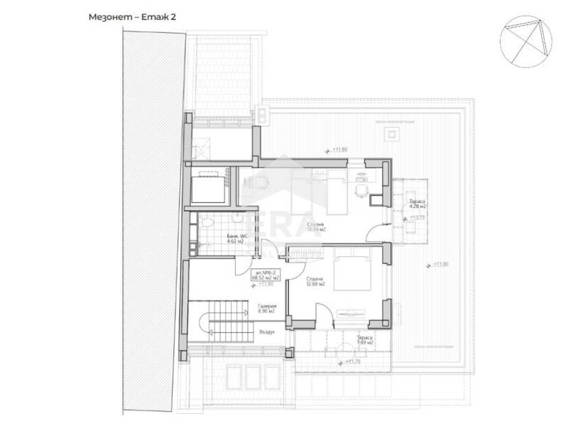 Продава МЕЗОНЕТ, гр. София, Лозенец, снимка 13 - Апартаменти - 53800236