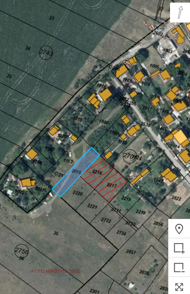 Продава  Парцел град София , с. Волуяк , 724 кв.м | 70959558